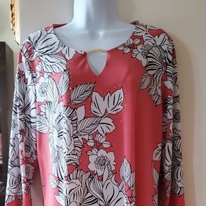 JM Collection long blouse.